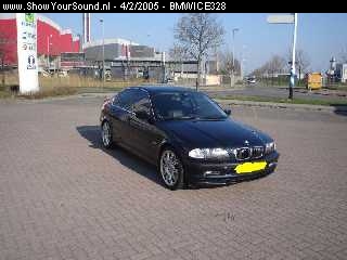 showyoursound.nl - BMW 328iA Sedan - BMWICE328 - bmwice328_3__003a.jpg - Dit is nou mijn trotse bezit, de BMW 328iA Sedan. Ook aan de auto zijn aardig wat dingen veranderd. Waaronder knipperlichten, 18