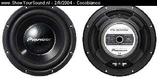 showyoursound.nl - Only SOUND matters!!! - Cocobianco - pioneer_klein.jpg - Pioneer TS-W305C, 400watt/rms, 2-stuks
