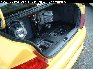 showyoursound.nl - Diamond Audio democar built & designed by Xtreme Car Concept - DIAMONDEVO7 - dscf0080.jpg - Een prettig uitzicht....