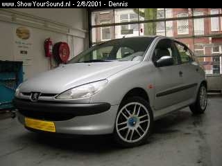 showyoursound.nl - Peugeot 206xt - Dennis - Dsc00071.jpg - This is a picture of my car