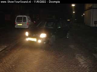 showyoursound.nl - SQ install 2004 (Rookie Unlimited) - Doompie - auto_van_voren.jpg - 