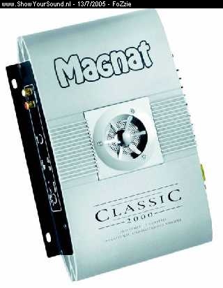 showyoursound.nl - Magnat Power - FoZzie - classic2000.jpg - De 2 kanaals Magnat Classic