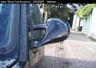 showyoursound.nl - VW Golf2 Cerwin Vega install - Hamers - SyS_2005_8_6_19_17_42.jpg - M3look sportspiegels