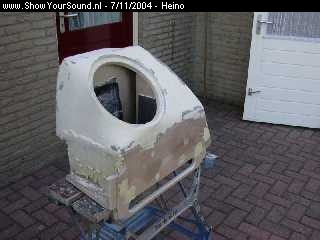 showyoursound.nl - Standaard Seat Sound System..  Yeeeaahh - Heino - 100704_001.jpg - Ook de speaker rand is mooi geluktBR