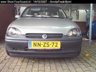 showyoursound.nl - Sound in mijn corsa - HondaFreakBjorn - SyS_2007_10_14_15_23_16.jpg - pde oude voorbumper/pBRp /p