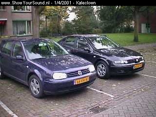 showyoursound.nl - I cant believe its a diesel - Kaleclown - leon.jpg - The car on the left is my car, the other one is my brothers car.