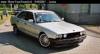showyoursound.nl - BMWs Finest: The V8! - Loonz - Paintjob01.jpg - Had 2 drive around 4 2 days like this, because the bumpers, sideskirts etc. etc. were at the paintmans house to be sprayed completly sterlingsilver...BR