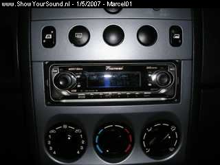 showyoursound.nl - Invisable - Marcel01 - SyS_2007_5_1_15_40_6.jpg - The head unit; Pioneer DEH-P6400R HU met afstandbediening 