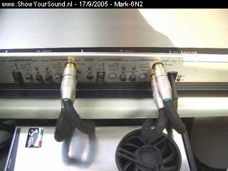 showyoursound.nl - Audio-System-exact! - Steg - Sound Quality - Mark-6N2 - SyS_2005_9_17_18_22_26.jpg - De RCA kabels zijn nu netter aangesloten en zijn afgeschermd met anti noise tape.