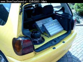 showyoursound.nl - VW Polo: Hifonics feat. Rockford Fosgate - Mars - polosound23.jpg - Alles doet het weer...