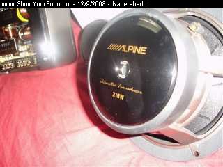 showyoursound.nl - McIntosh & Alpine F#1 Status - Nadershado - SyS_2008_9_12_10_51_4.jpg - pThe bad boy of Alpine F#1 Status 3-Way Speaker System SPX-Z18T/p
