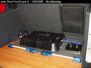 showyoursound.nl - First Install  - NicoMestdag - SyS_2006_8_14_21_48_49.jpg - Amplifier CALIBER Evolution series CA2150