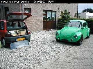 showyoursound.nl - Alto met sound - Pooh - altokever.jpg - Hier zie je ook een bekende auto.BRDe kever is de auto van mn vriend.BRHij is ook terug te vinden op SYS
