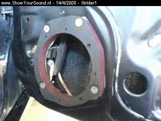 showyoursound.nl - Honda Civic Coupe 5th @ SQ - Strider1 - SyS_2008_4_14_14_5_52.jpg - pMDF ring gemonteerd met 4 RVS M8 inbusbouten, om luchtlekkages te voorkomen heb ik de ring ook nog gekit./p