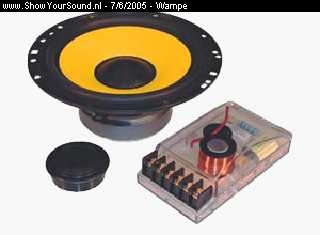 showyoursound.nl - Caddy install - Wampe - bx165pro.jpg - Dit is de compo set die erin komt. De BX 165 Pro van Audio System.