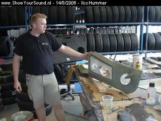 showyoursound.nl - Hummer H2 by Xcc - XccHummer - SyS_2006_8_14_23_12_32.jpg - En na de polybehandeling.....