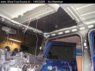 showyoursound.nl - Hummer H2 by Xcc - XccHummer - SyS_2006_8_14_23_2_38.jpg - Solid american steel...uhuh.. Toch maar ff dempen!