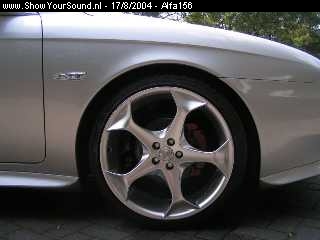 showyoursound.nl - ALFA ROMEO 156 CAR-INSIDE Nijverdal.   NIEUW  25 to Life !! - alfa156 - pict0003.jpg - OZ Antares 19 inch 235-35-19
