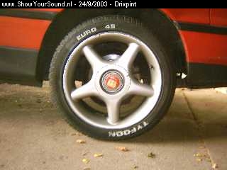 showyoursound.nl - CRX On The Flow - drixpint - close_up_velg.jpg - Helaas geen omschrijving!