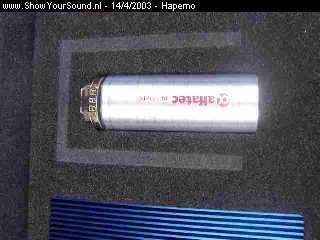 showyoursound.nl - super snelle limo - hapemo - 20.jpg - Hier de condensator van alfatec (toeval)