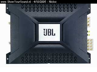 showyoursound.nl - JBL TIGRA - niclos - p804.jpg - De 4 kanaals amp een JBL P80.4 deze stuurt de speakers aan.
