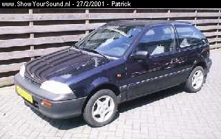 showyoursound.nl -  boombastic swift ---- NEW PICTURES----- - patrick - suzuki_2a.jpg - The standard Swift before.....