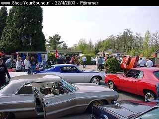 showyoursound.nl - KandyCamaro - pjtimmer - bigcityrollers_loosdrecht_20april005.jpg - hier staat mijn auto op een meeting tussen de lowriders van unity.BR