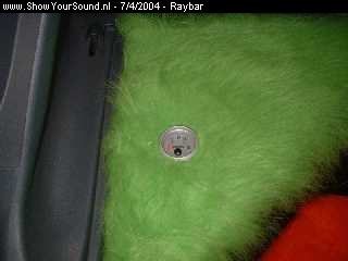 showyoursound.nl - raybars - felicia - raybar - 42.jpg - Me voltmeter van de autostyle.