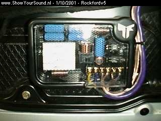 showyoursound.nl - Powerfull Rockford Installation in a Golf V5 - rockfordv5 - 1c.jpg - heres another closeup of the FNQ filter included with the Rockford FNQ composet.