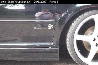 showyoursound.nl - DLS the natural sound - ronnie - ronnie_075.jpg - de bestickering aan de zijkant van de autoBR