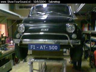 showyoursound.nl - Fiat 500 WATT - sabrettep - afbeelding_399_.jpg - Dit is hem dan! De Fiat 500 Watt