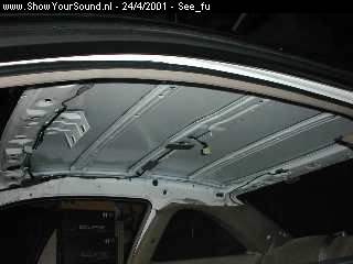 showyoursound.nl - Audio system in a 98 Honda Accord Coupe - see_fu - roof_stripped.jpg - Helaas geen omschrijving!