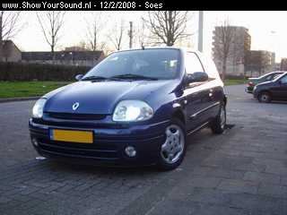 showyoursound.nl - DLS & Soundstream Clio II - soes - SyS_2008_2_12_14_8_5.jpg - pDit is m dan, Mijn Renault Clio van 2000. Hier gaat het allemaal gebeuren./p