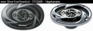 showyoursound.nl - vagekanaries 306 - vagekanarie - SyS_2006_7_7_13_45_11.jpg - Hoedenplank speakers ook van Pioneer 4 way TS-A6921
