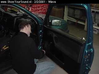 showyoursound.nl - Nice little every day car - wave - Dsc00009.jpg - This nasty guy is putting the 6,5