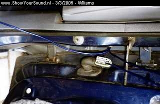 showyoursound.nl - SQ and multimedia install - wiliams - deur3.jpg - 2,5mm speakerkabel door de originele deurconnectors...(Veel werk!!)