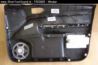 showyoursound.nl - Rockford-Genesis-AudioSystem_307 - wouter - deurpaneel.jpg - originele deurpaneel met speaker