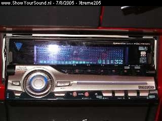 showyoursound.nl - Xtreme Rockford 205 - xtreme205 - hpim1895__medium_.jpg - Mijn radio, de KDC-8024 van Kenwood. 